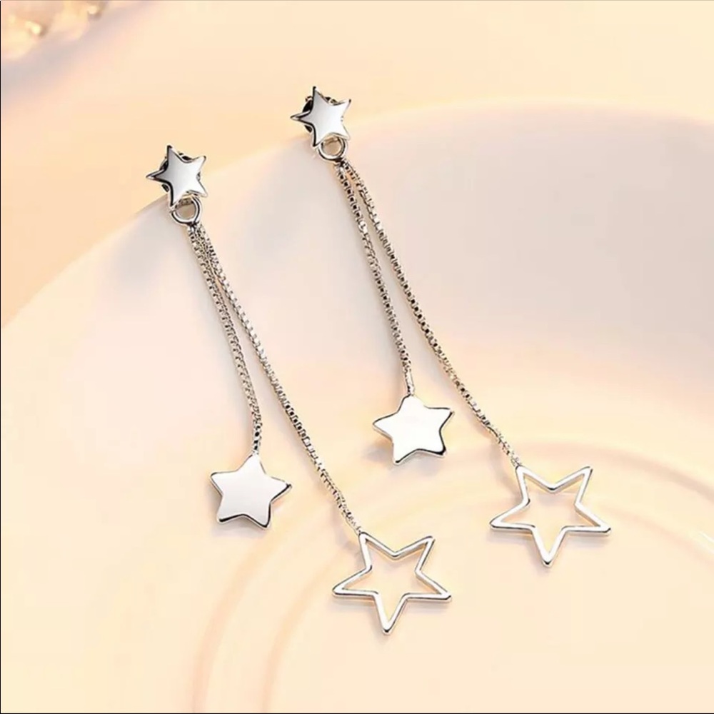 🌟 Sterling Silver 925 Star ⭐️ Earrings